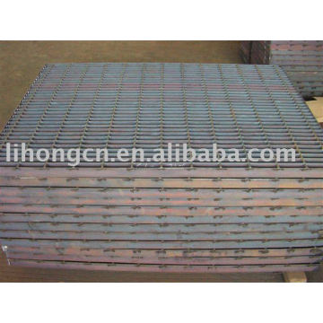 Steel grating , metal grate , floor and walkway